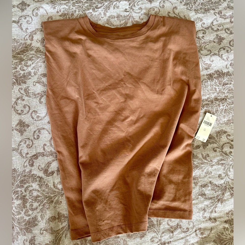 NWT- Pilcro for Anthropologie with bold shoulders